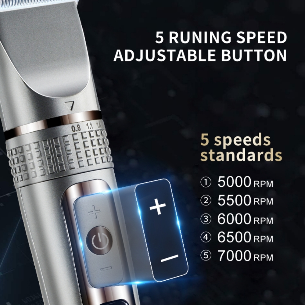 BUY ONE GET ONE FREE!!!!! Five Speeds USB Interface Electric Clippers - Picture 9 of 10